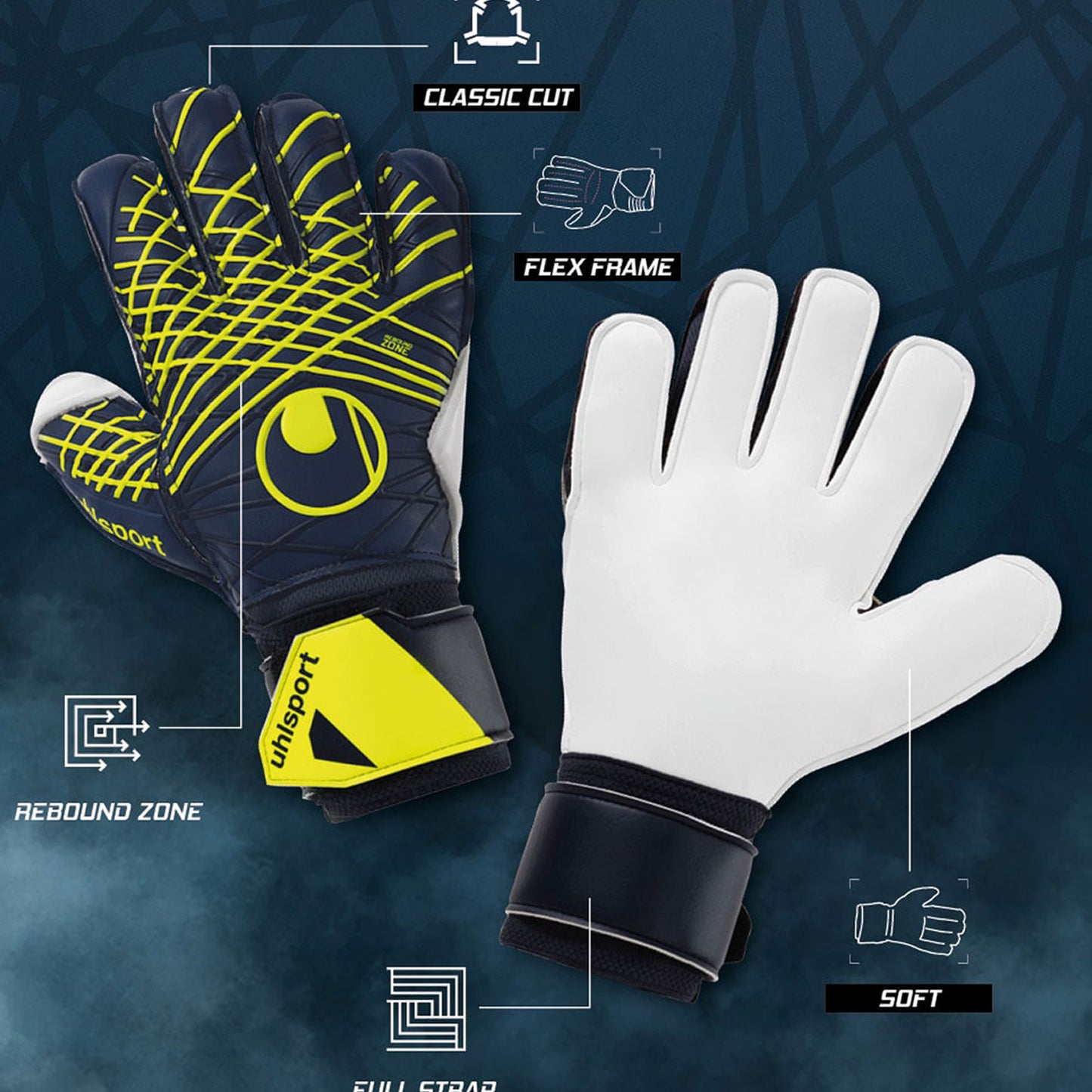 Guanti portiere Prediction Soft Flex Frame
