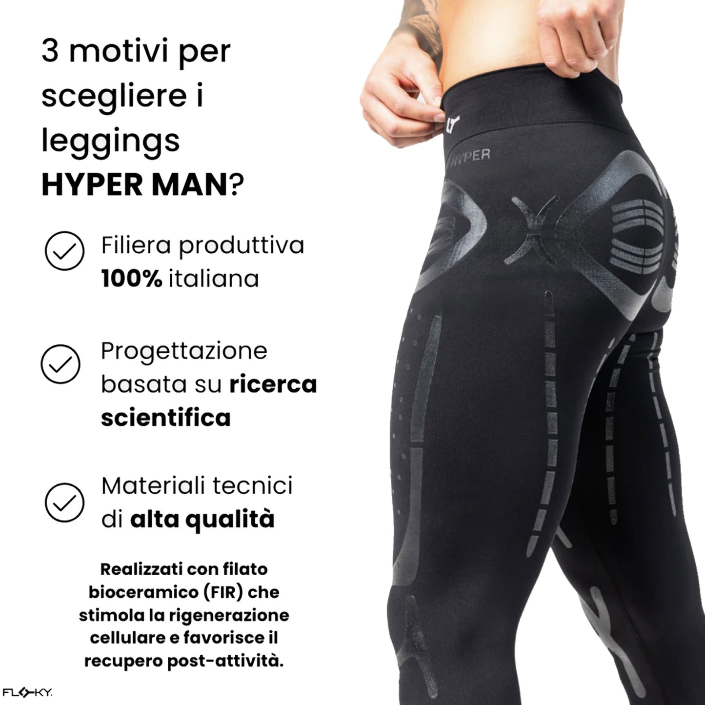 FLOKY LEGGINGS HYPER MAN