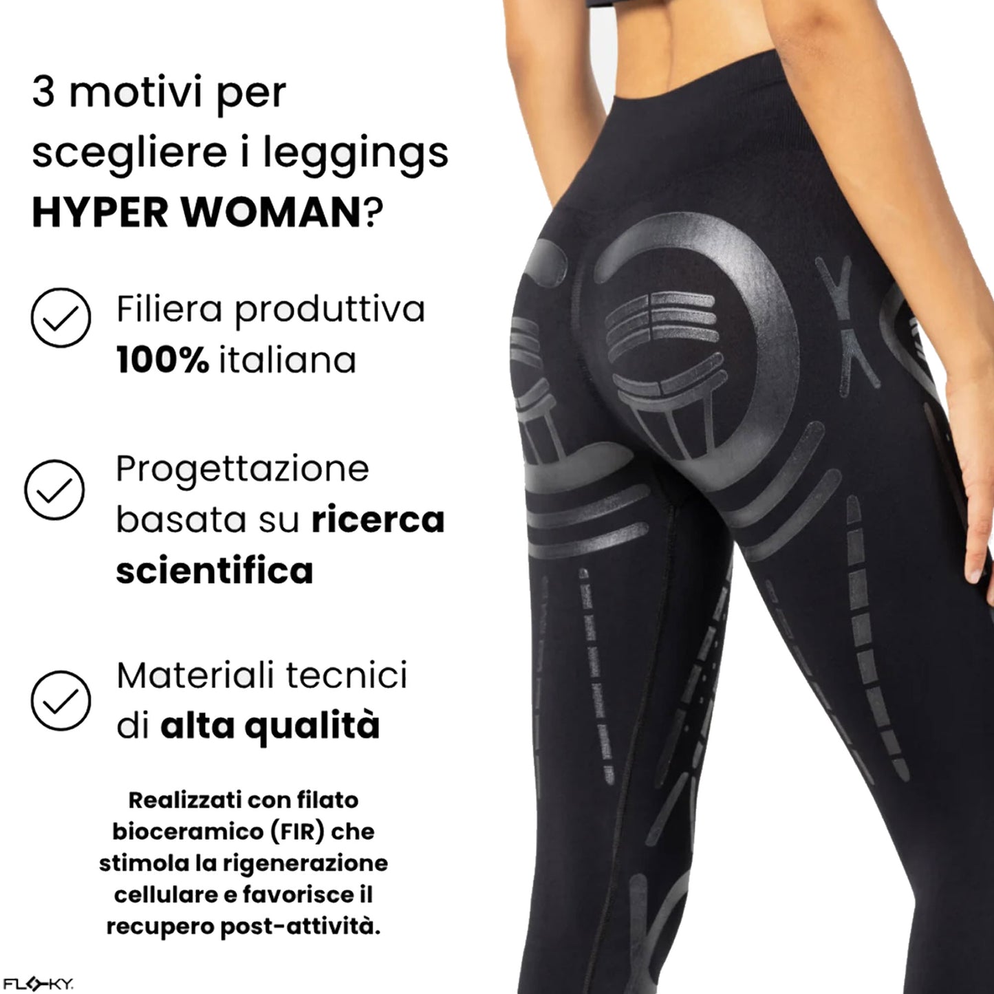 FLOKY LEGGINGS HYPER WOMAN