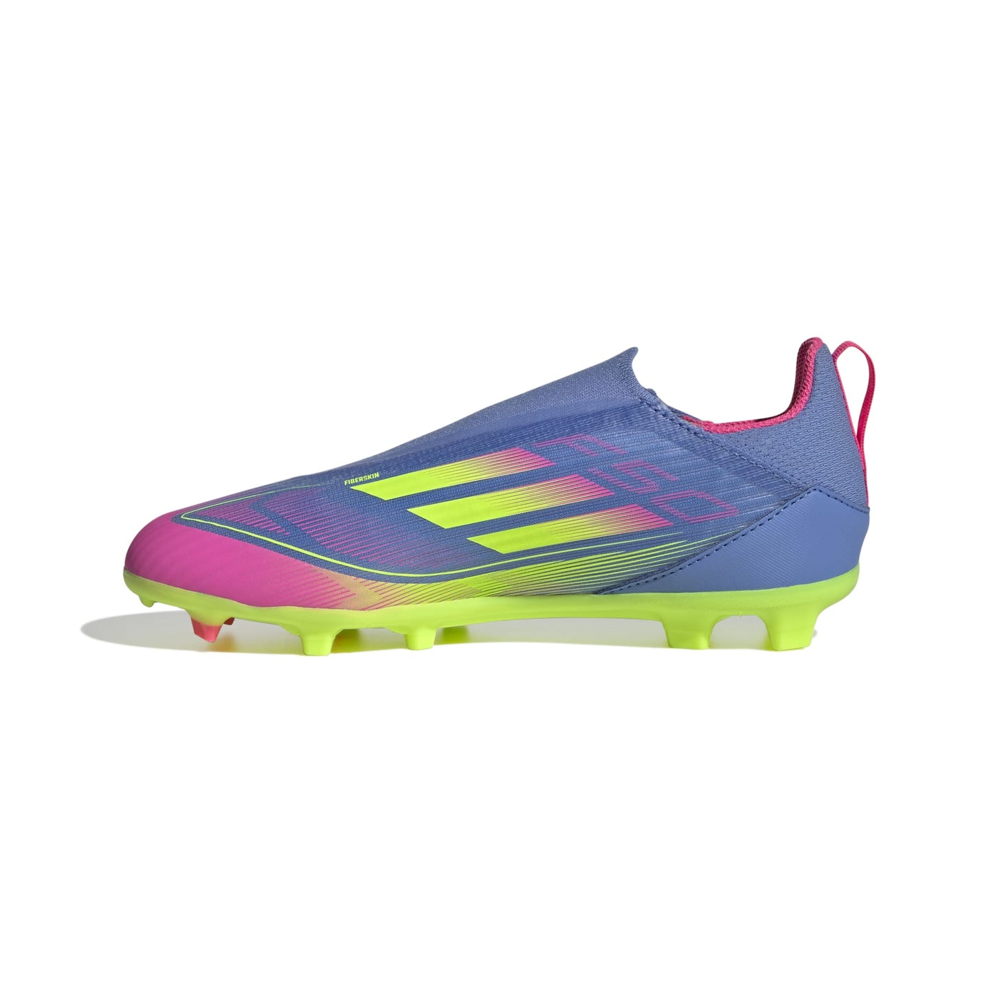 Scarpe da calcio F50 League Laceless Firm/Multi-Ground Kids