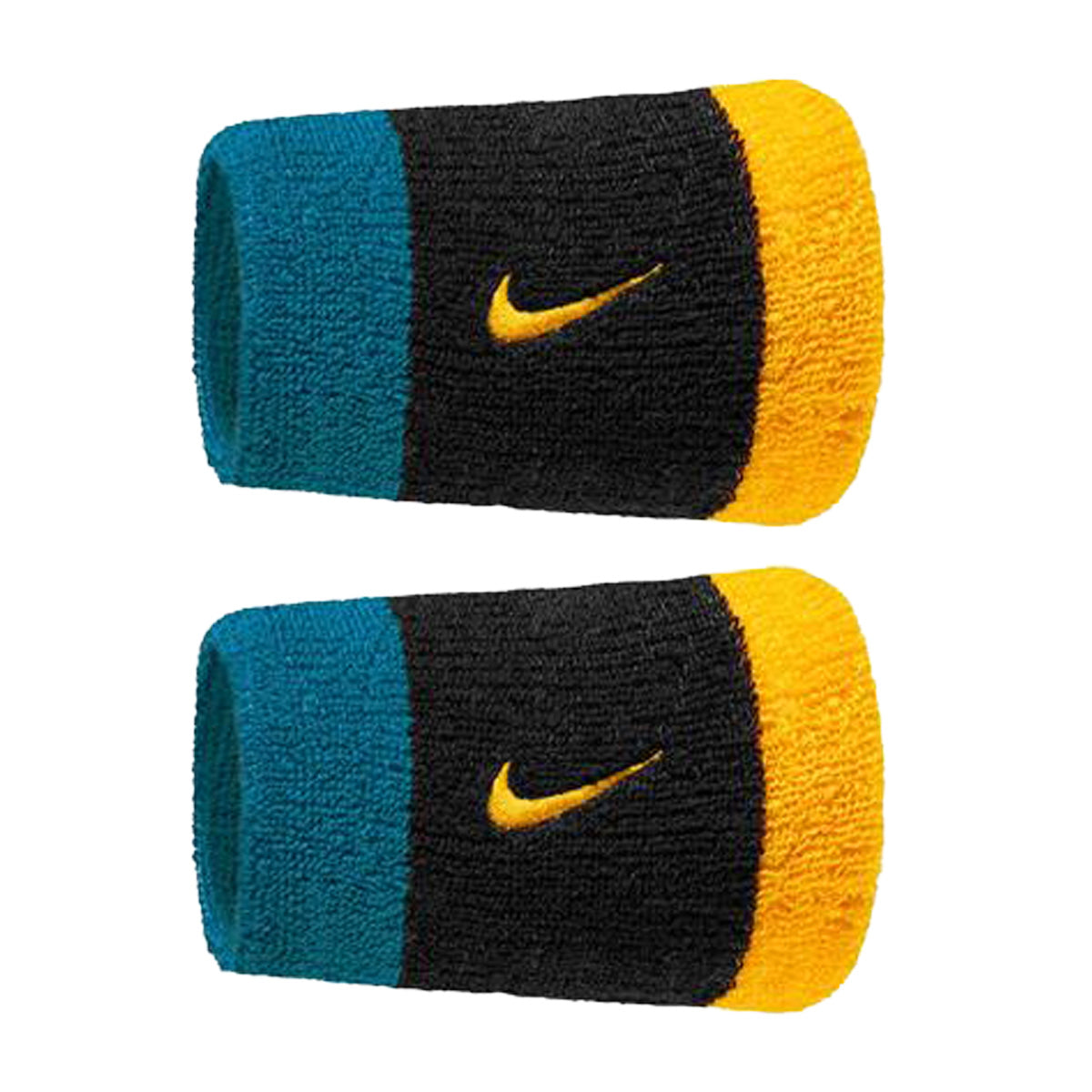 NIKE Polsino SWOOSH CLASSIC DOUBLEWIDE WRISTBANDS 2PK