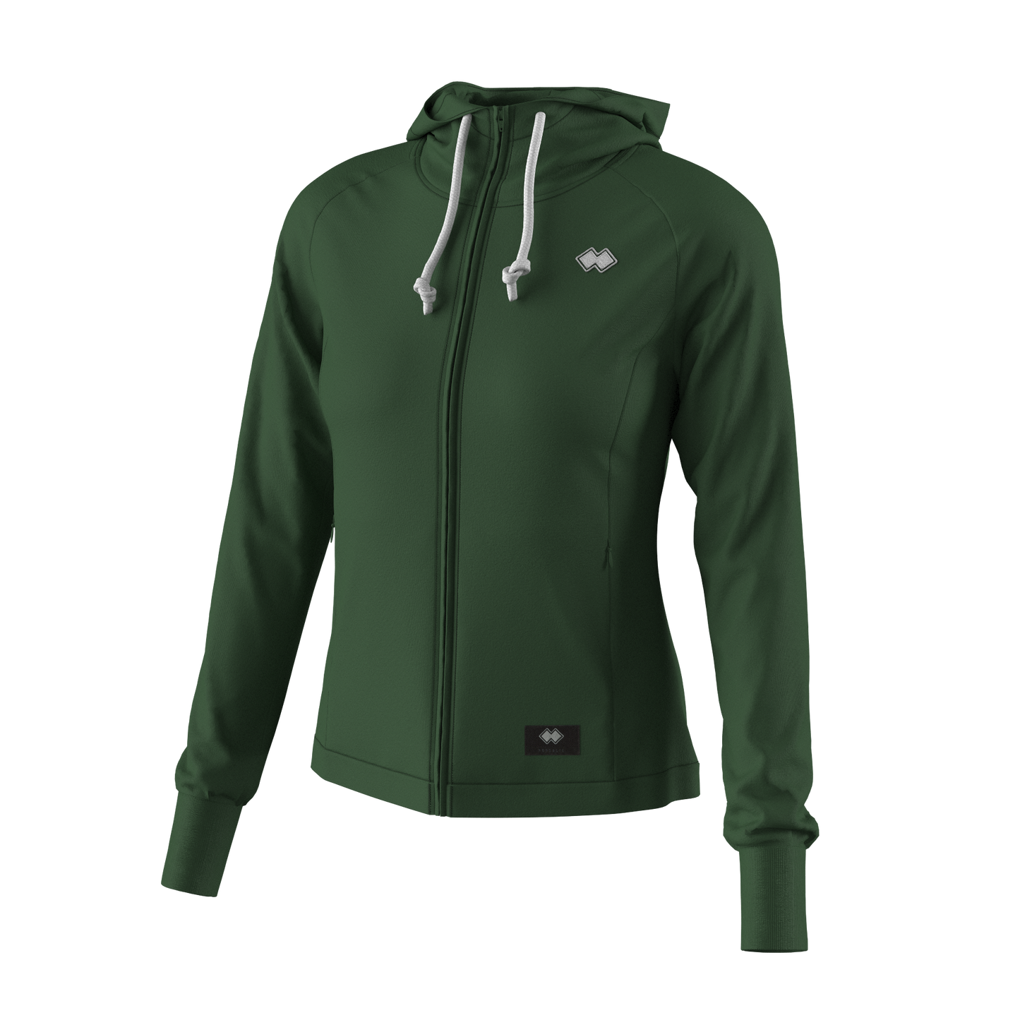 ESSENTIAL SS25 HOODY FZ 01 WOMAN JR
