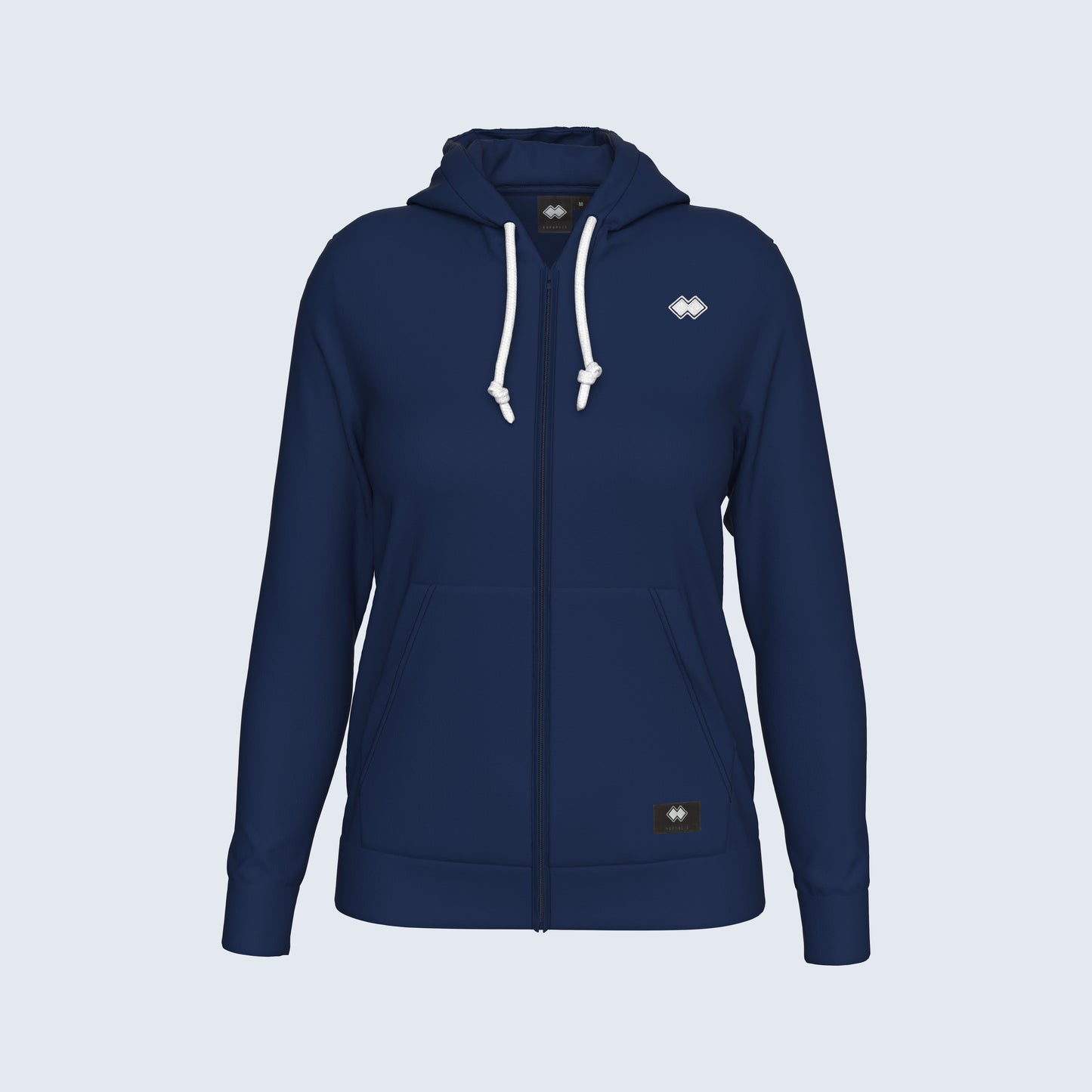 ESSENTIAL FW25/26 HOODY ZIP 01 WOMAN JR