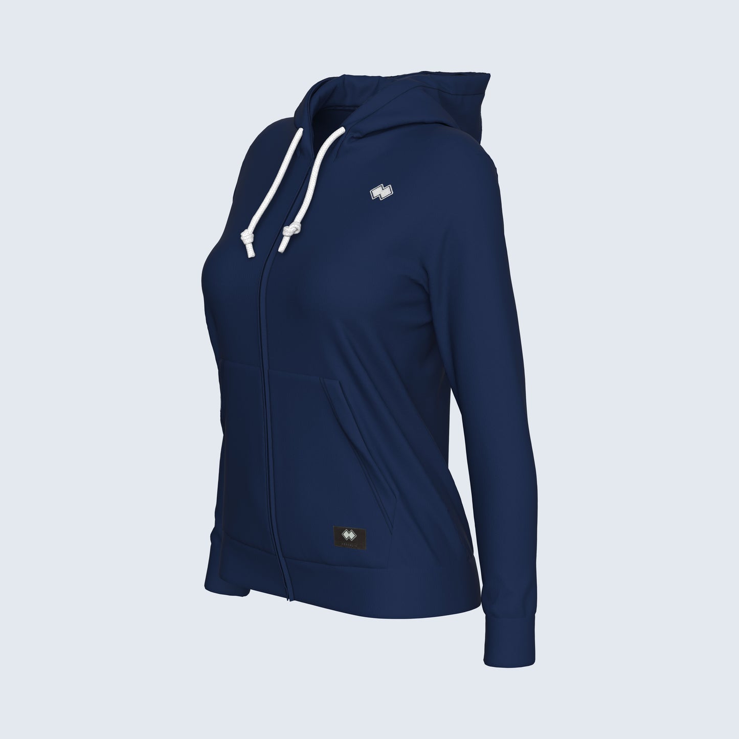 ESSENTIAL FW25/26 HOODY ZIP 01 WOMAN JR
