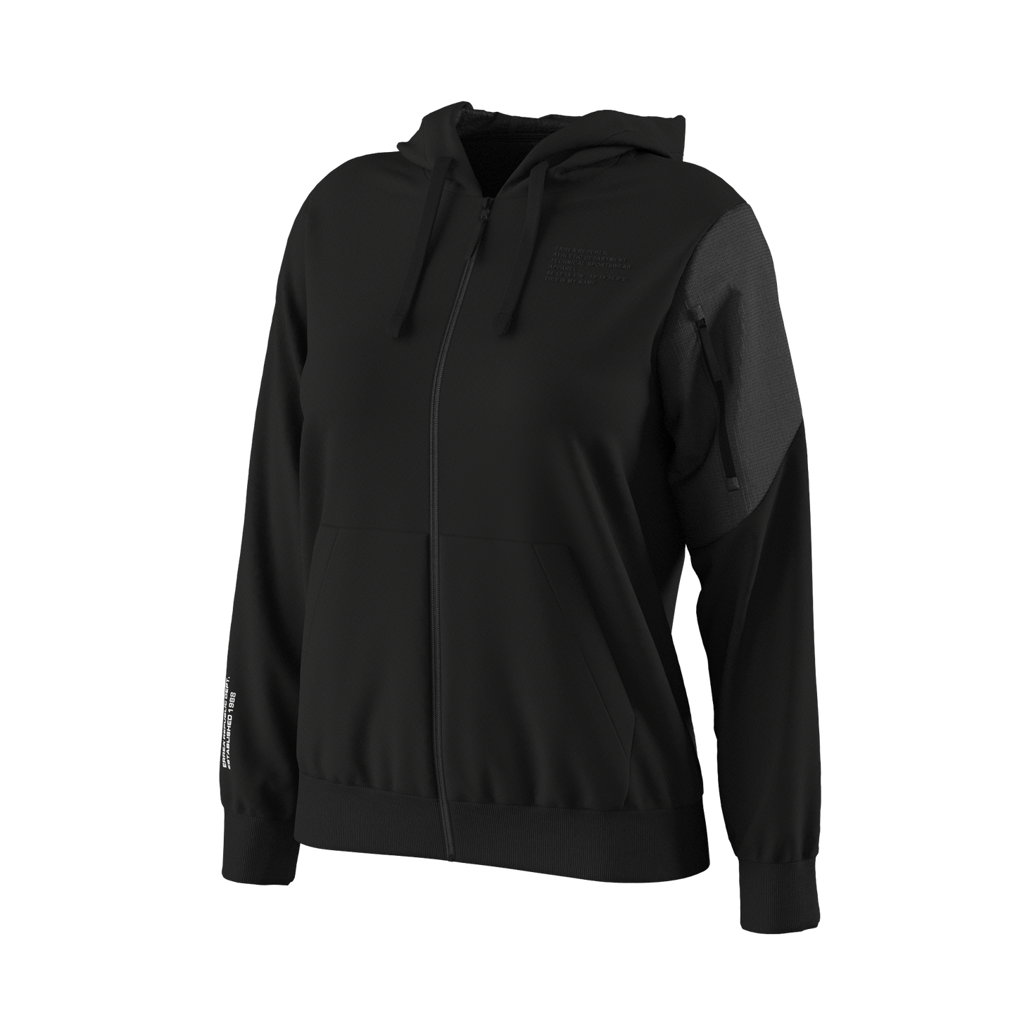 NO LOGO FW25/26 HOODY ZIP 35 WOMAN AD
