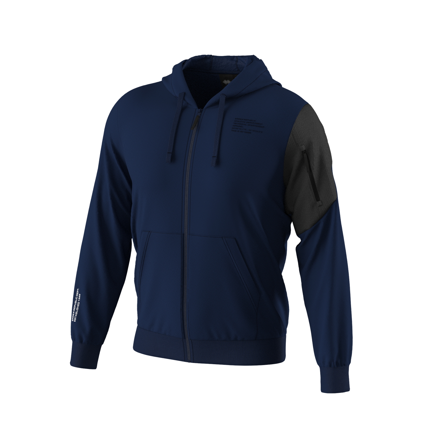 NO LOGO FW25/26 HOODY FLEECE ZIP 28 MAN AD