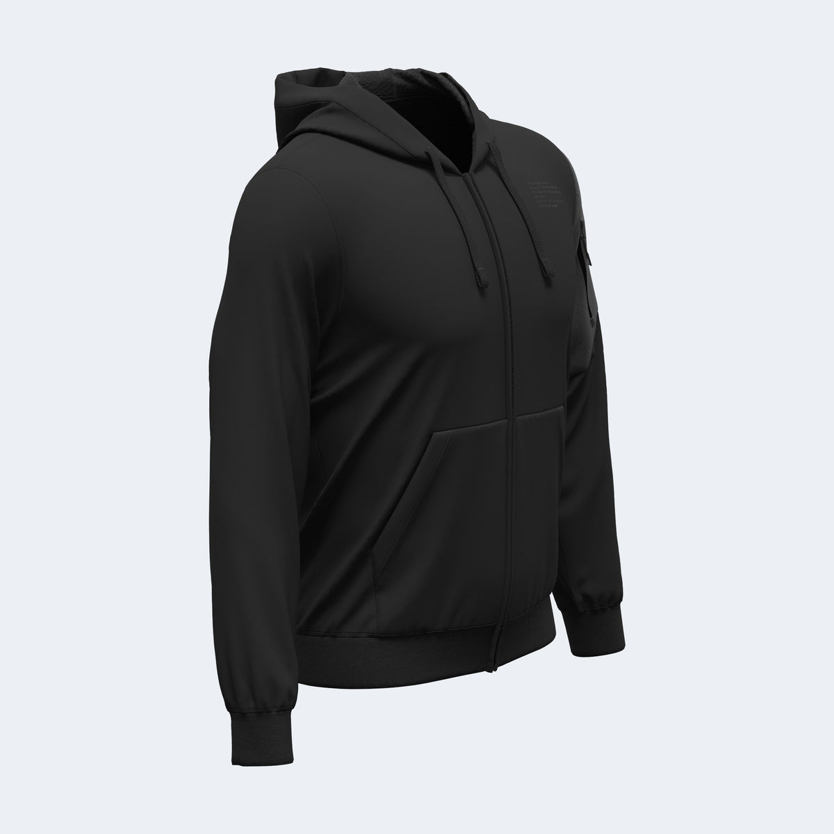 NO LOGO FW26/27 HOODY ZIP FLEECE 02 MAN JR