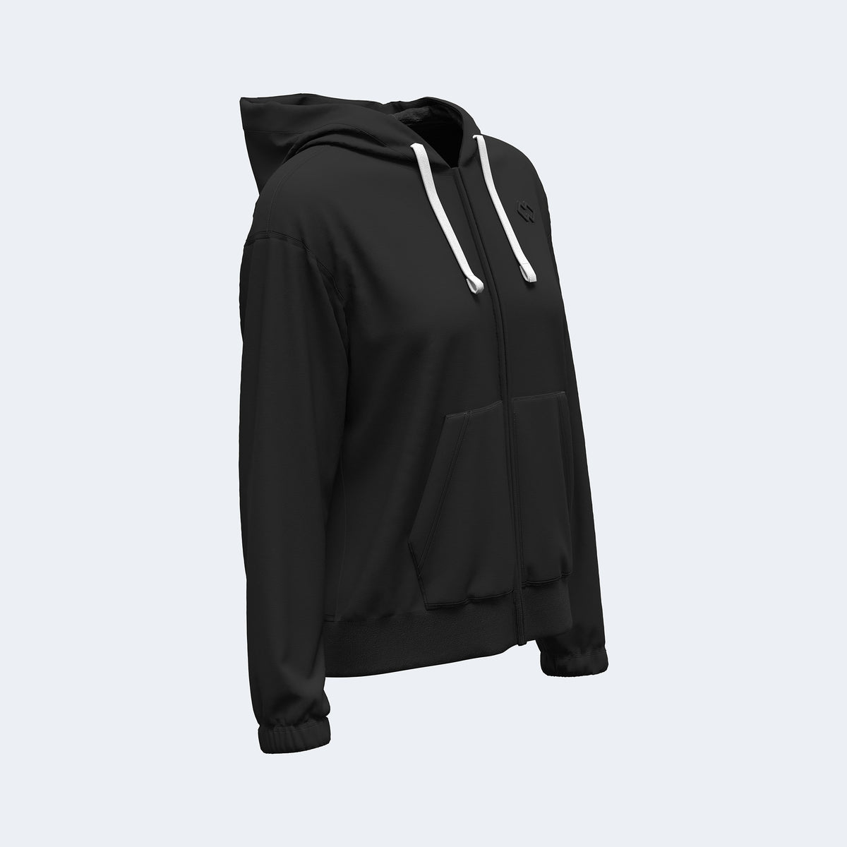 ESSENTIAL FW26/27 HOODY ZIP 051 WOMAN JR