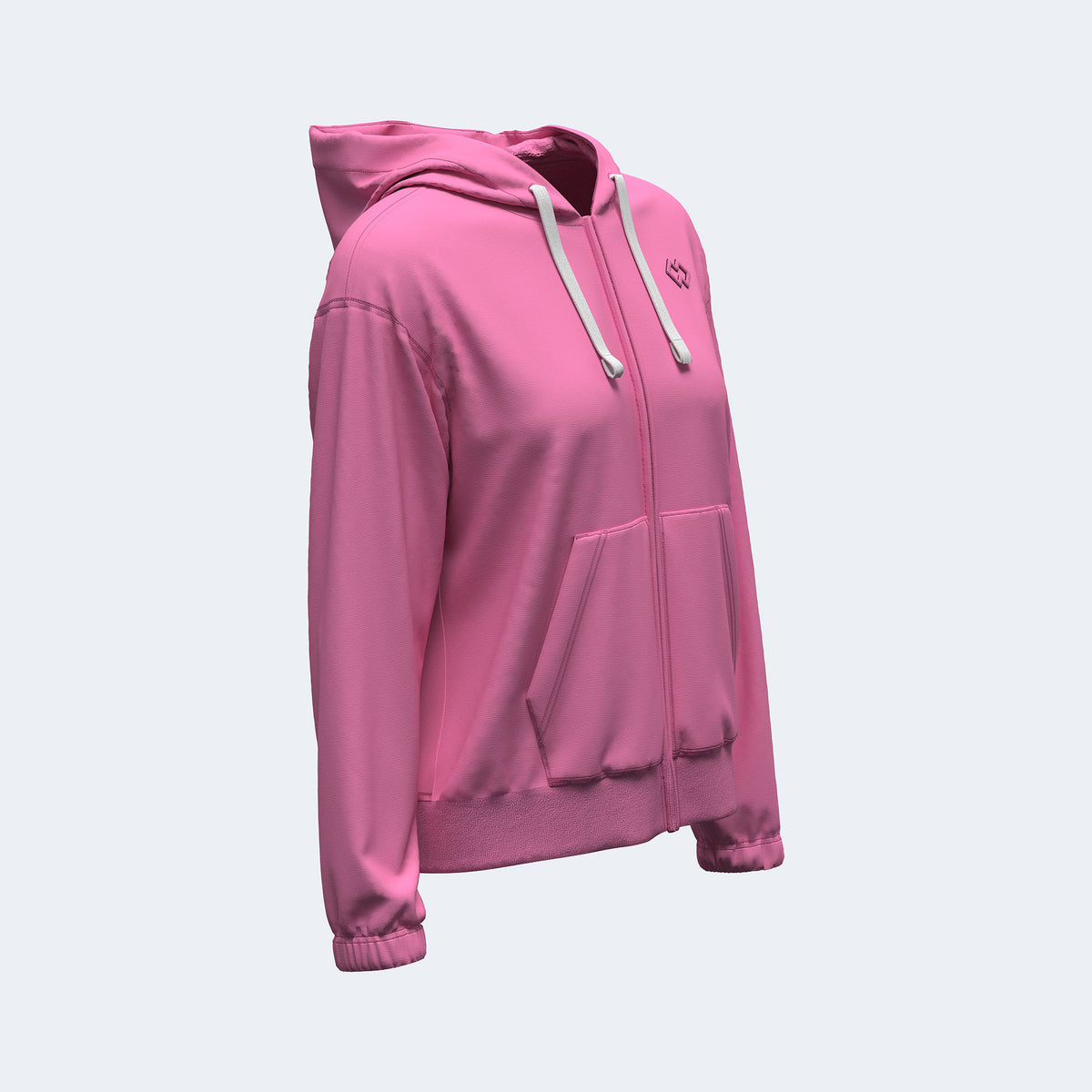 ESSENTIAL FW26/27 HOODY ZIP 051 WOMAN JR