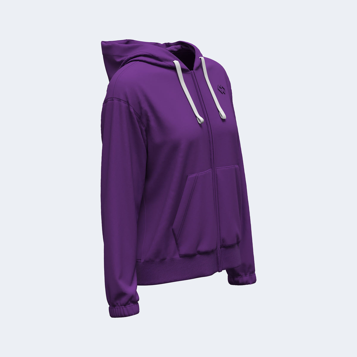 ESSENTIAL FW26/27 HOODY ZIP 051 WOMAN JR