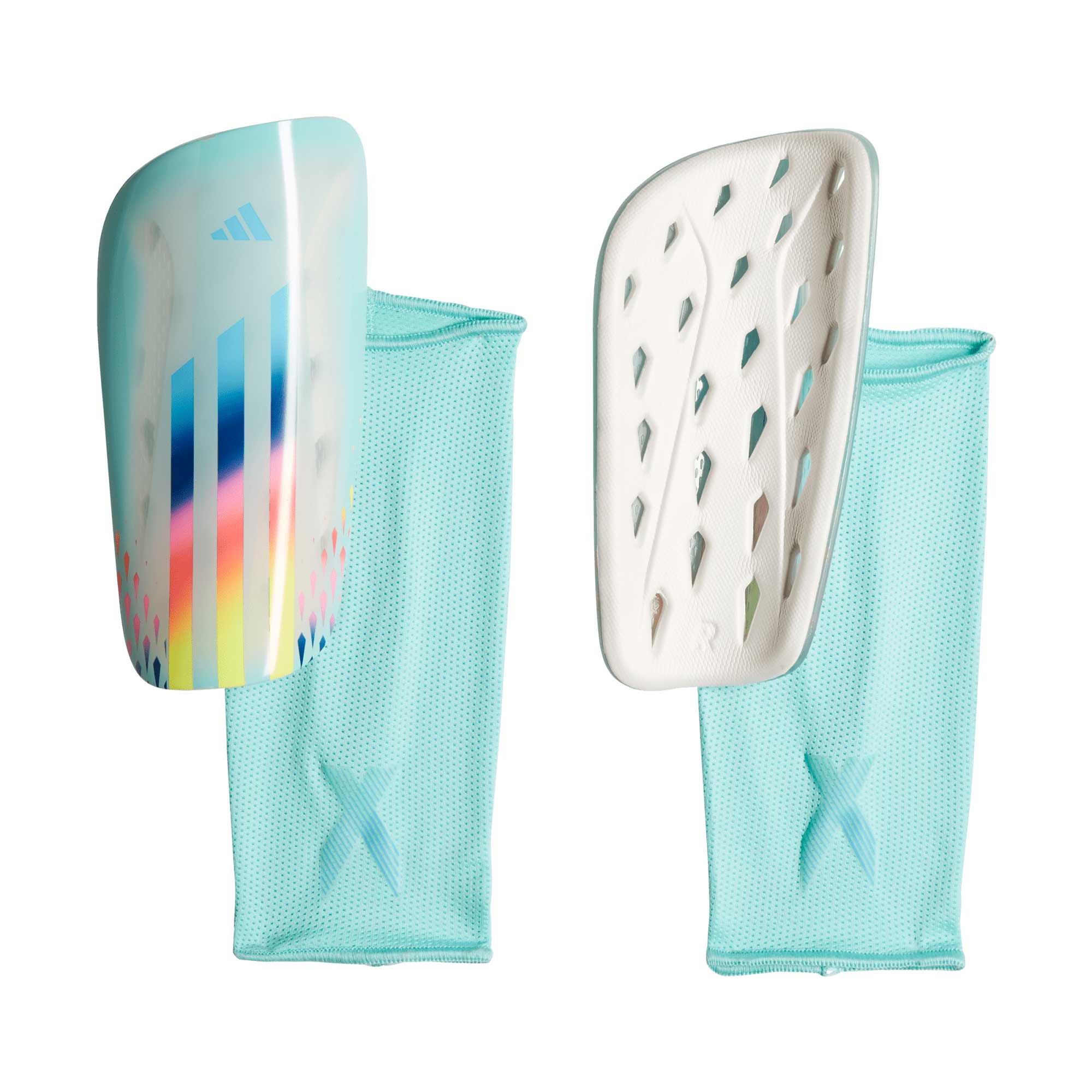 Splay PRO Match Parastinchi Hockey | Ultra Leggeri Con Doppia Protezione | Guida Taglie S-M-L