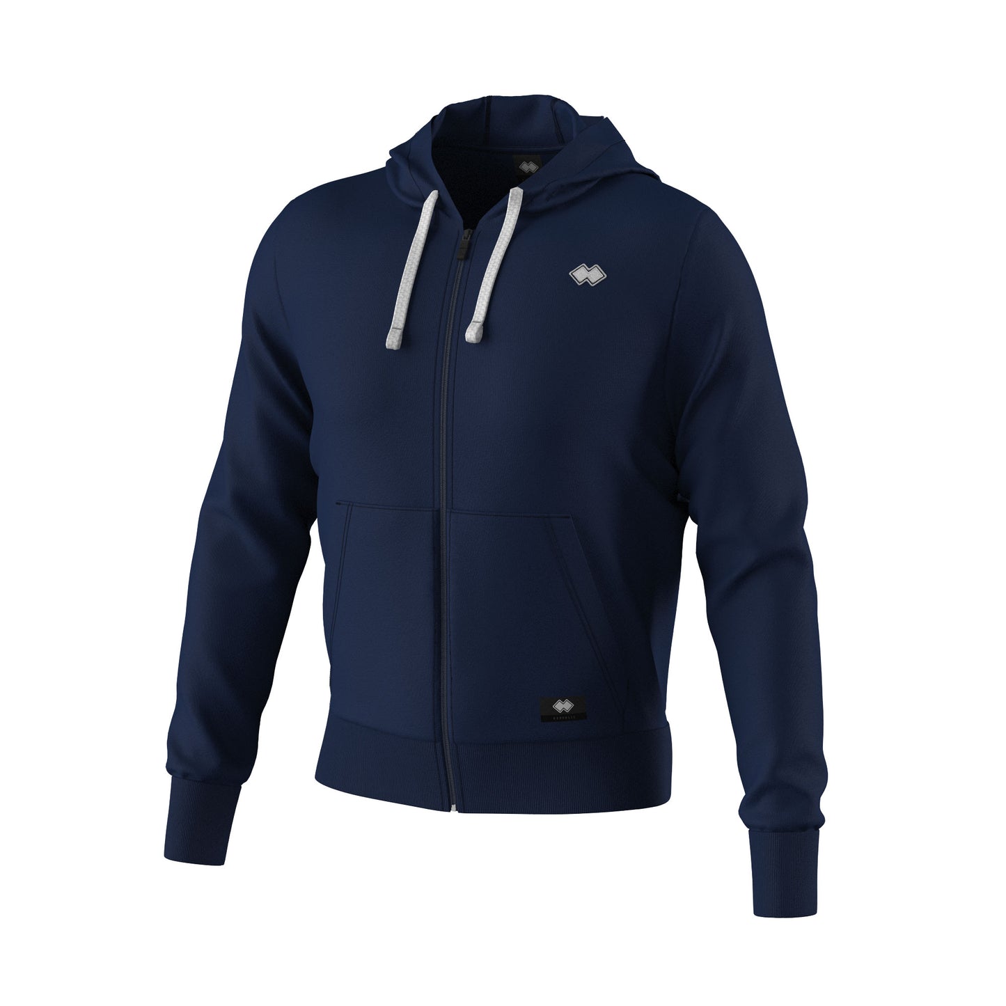 ESSENTIAL SS24 HOODY ZIP FLEECE 055 MAN JR