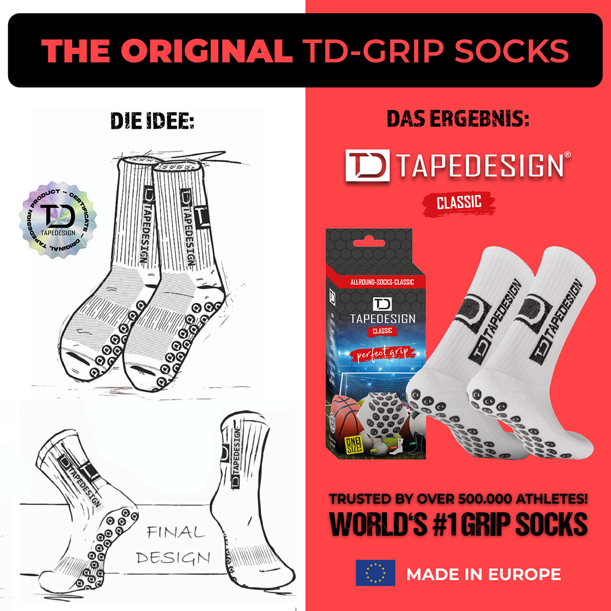 Calze TAPEDESIGN ALLROUND CLASSIC