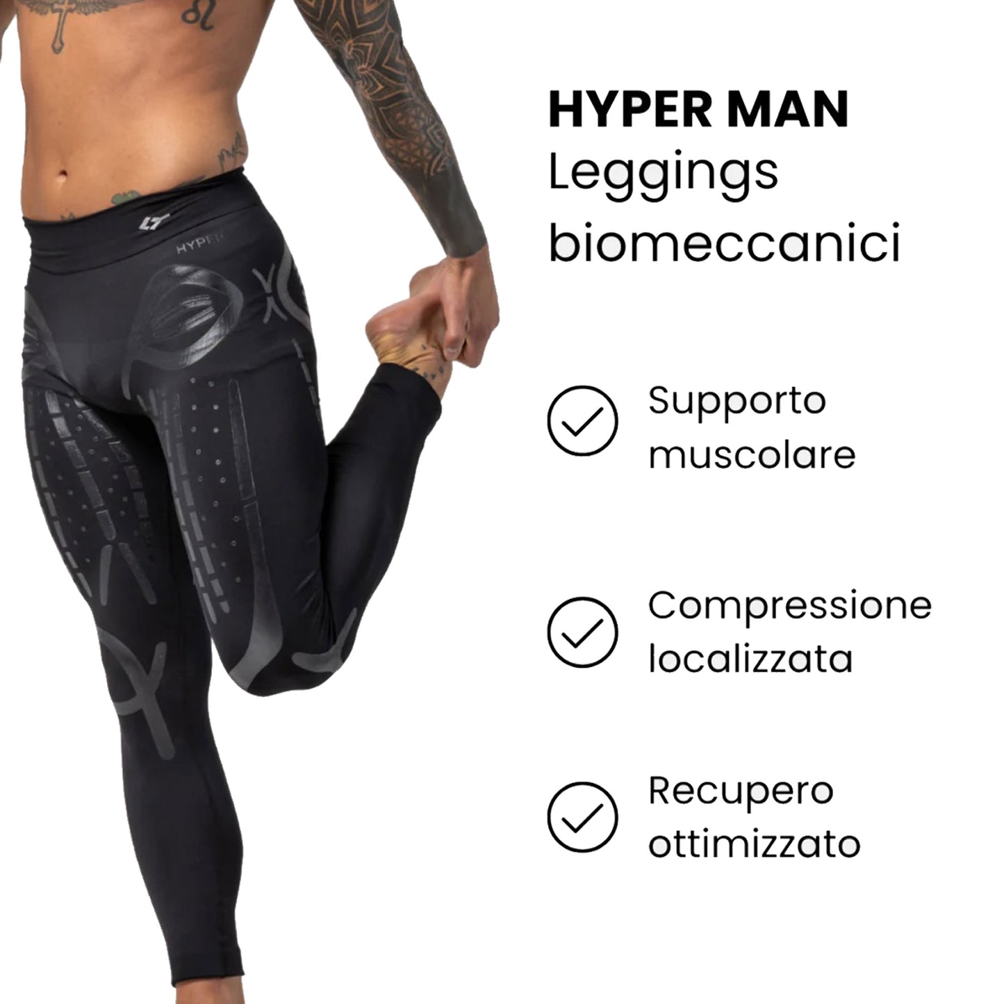 FLOKY LEGGINGS HYPER MAN