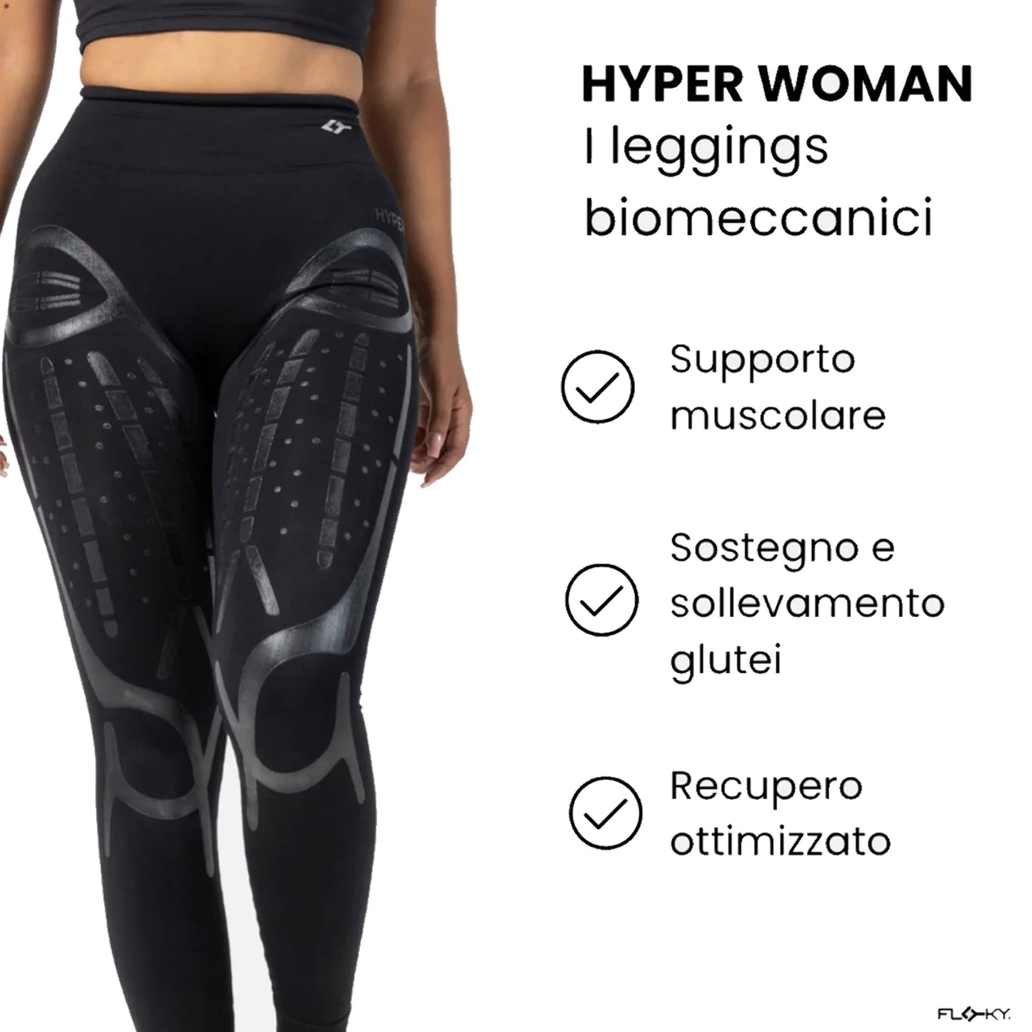 FLOKY LEGGINGS HYPER WOMAN
