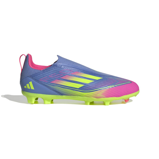 Scarpe da calcio F50 League Laceless Firm/Multi-Ground Kids