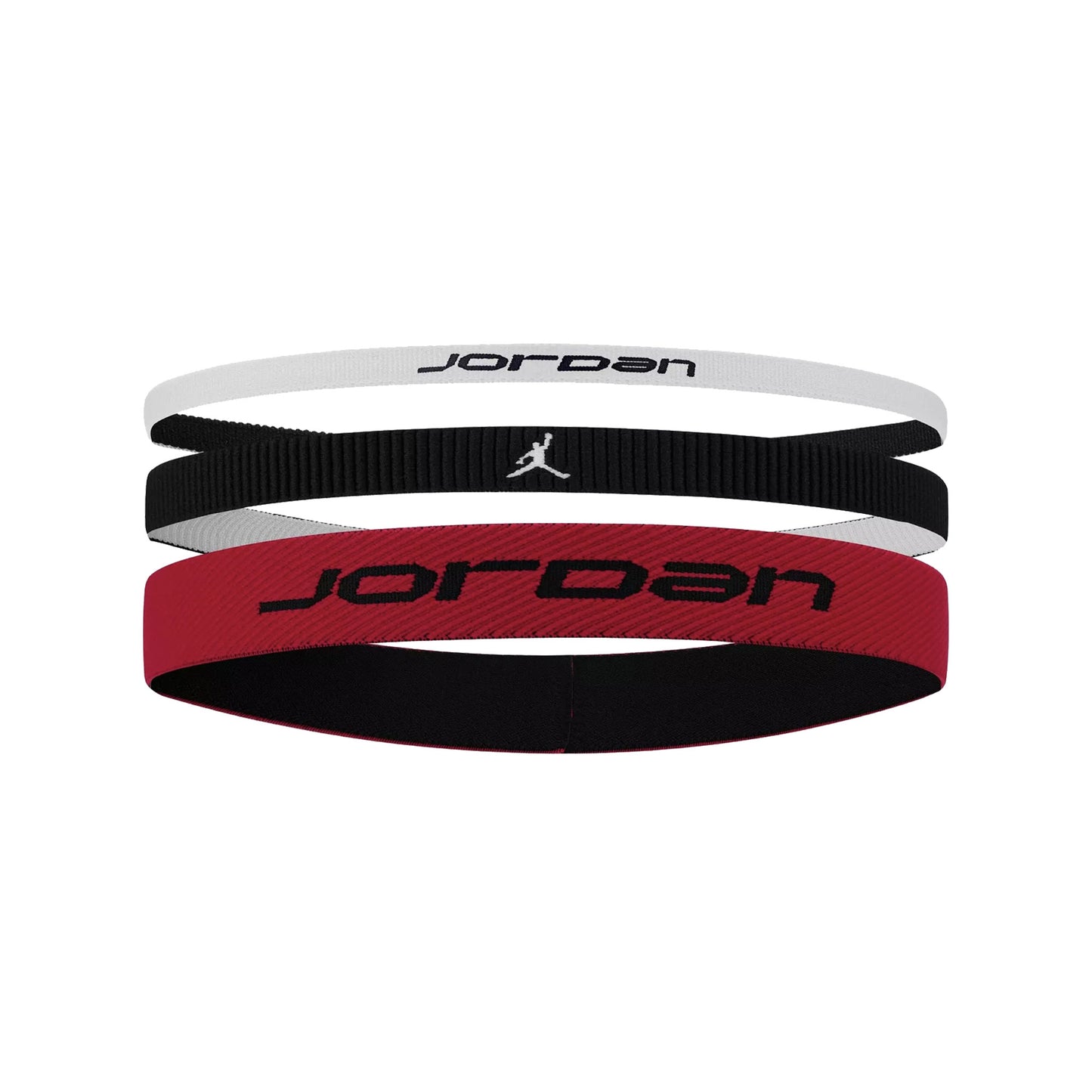 Fascette JORDAN ELASTIC SPORT MIXED WIDTH HEADBANDS 3PZ