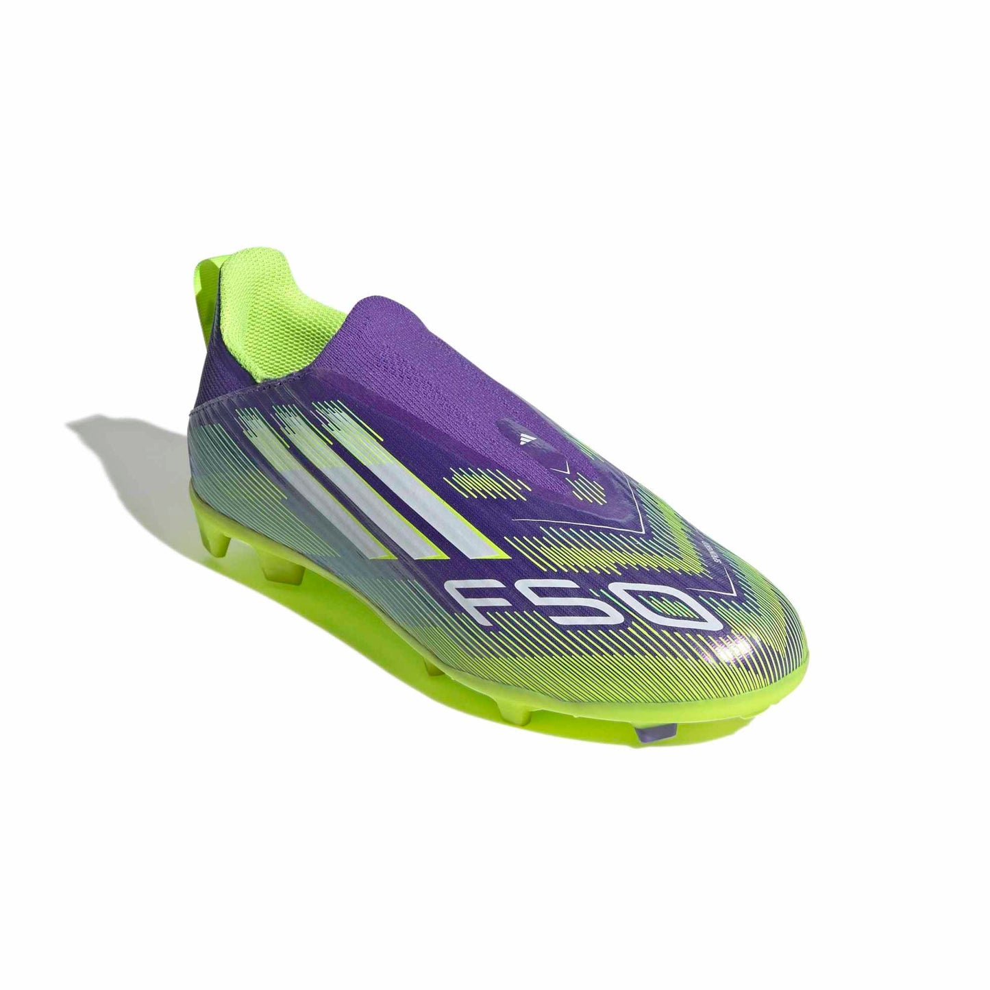 Scarpe da calcio F50 League Laceless Firm/Multi-Ground Junior