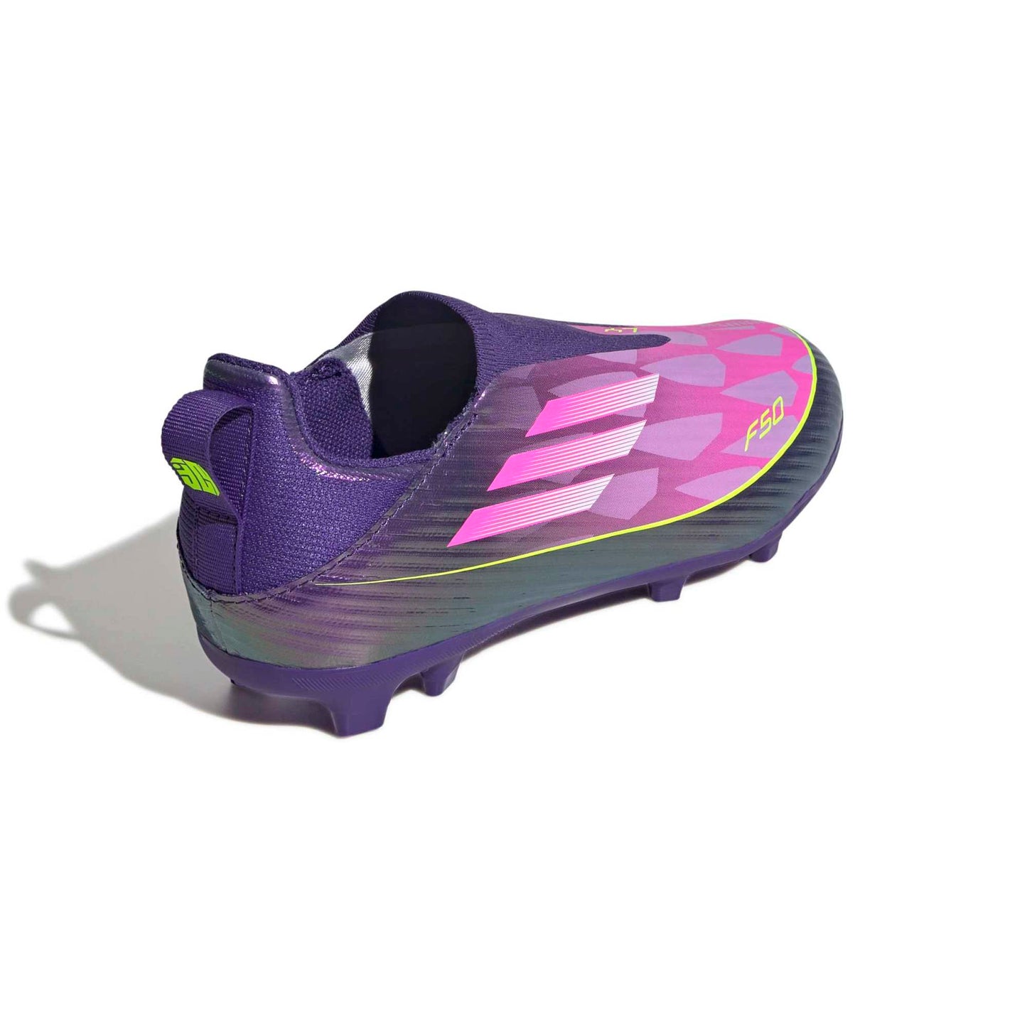 Scarpe da calcio F50 League Laceless Firm/Multi-Ground Yamal Junior