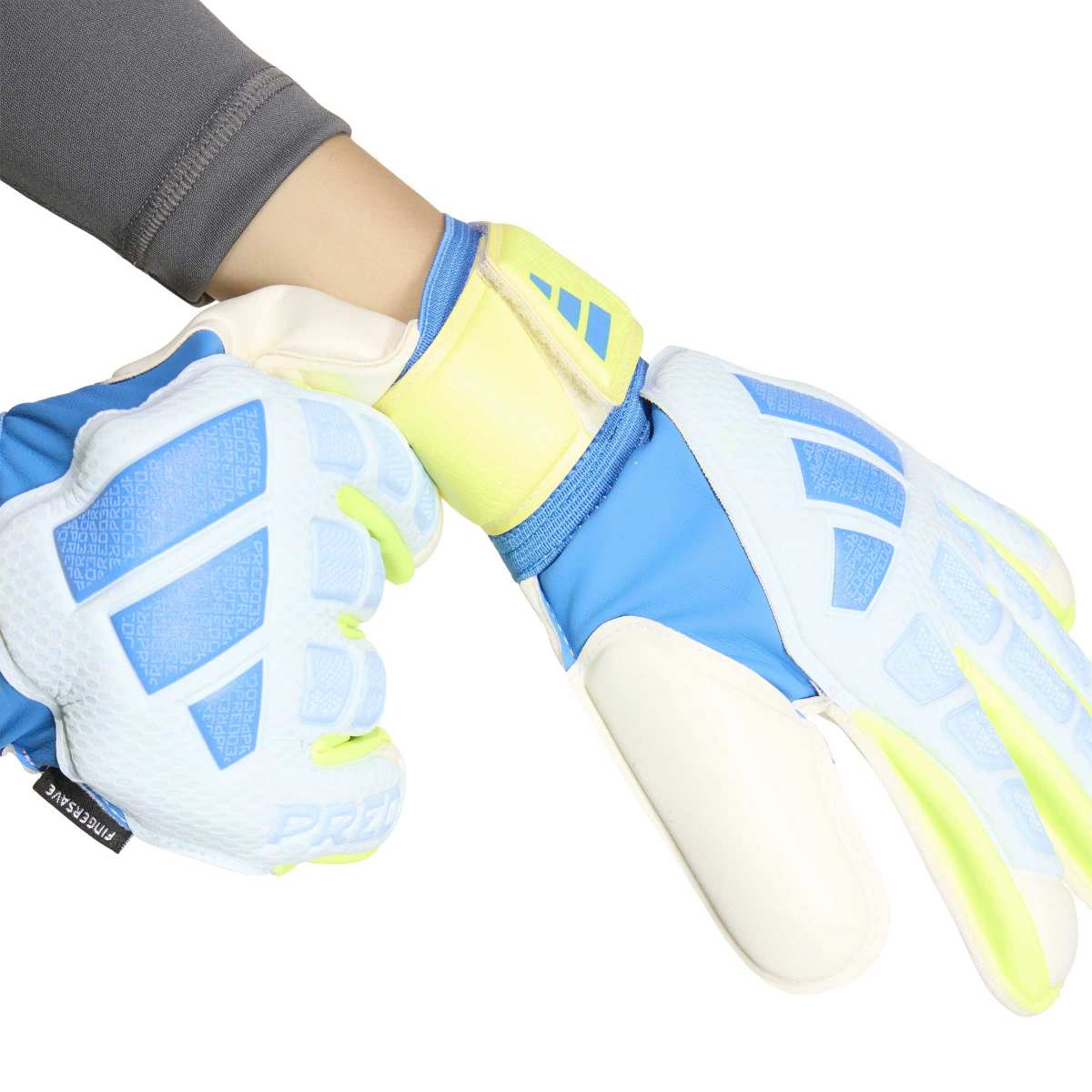Guanti da portiere Predator Match Fingersave Junior