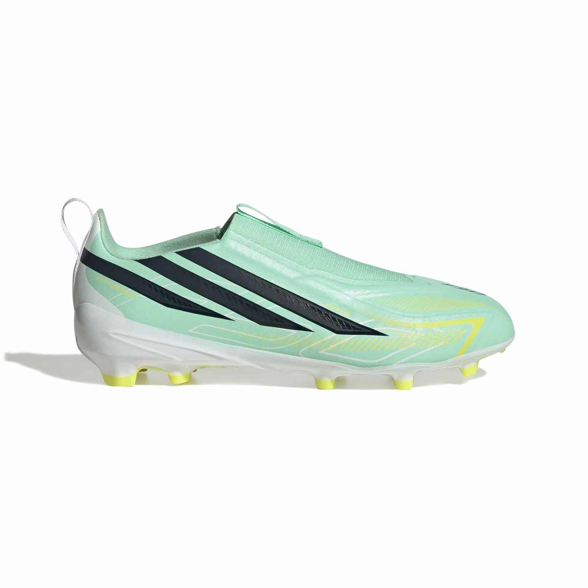 Scarpe da calcio F50 Hyperfast League Laceless Firm Ground Junior