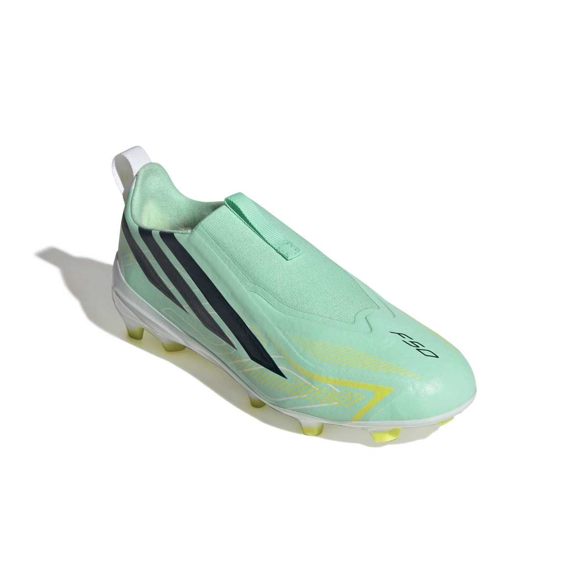 Scarpe da calcio F50 Hyperfast League Laceless Firm Ground Junior