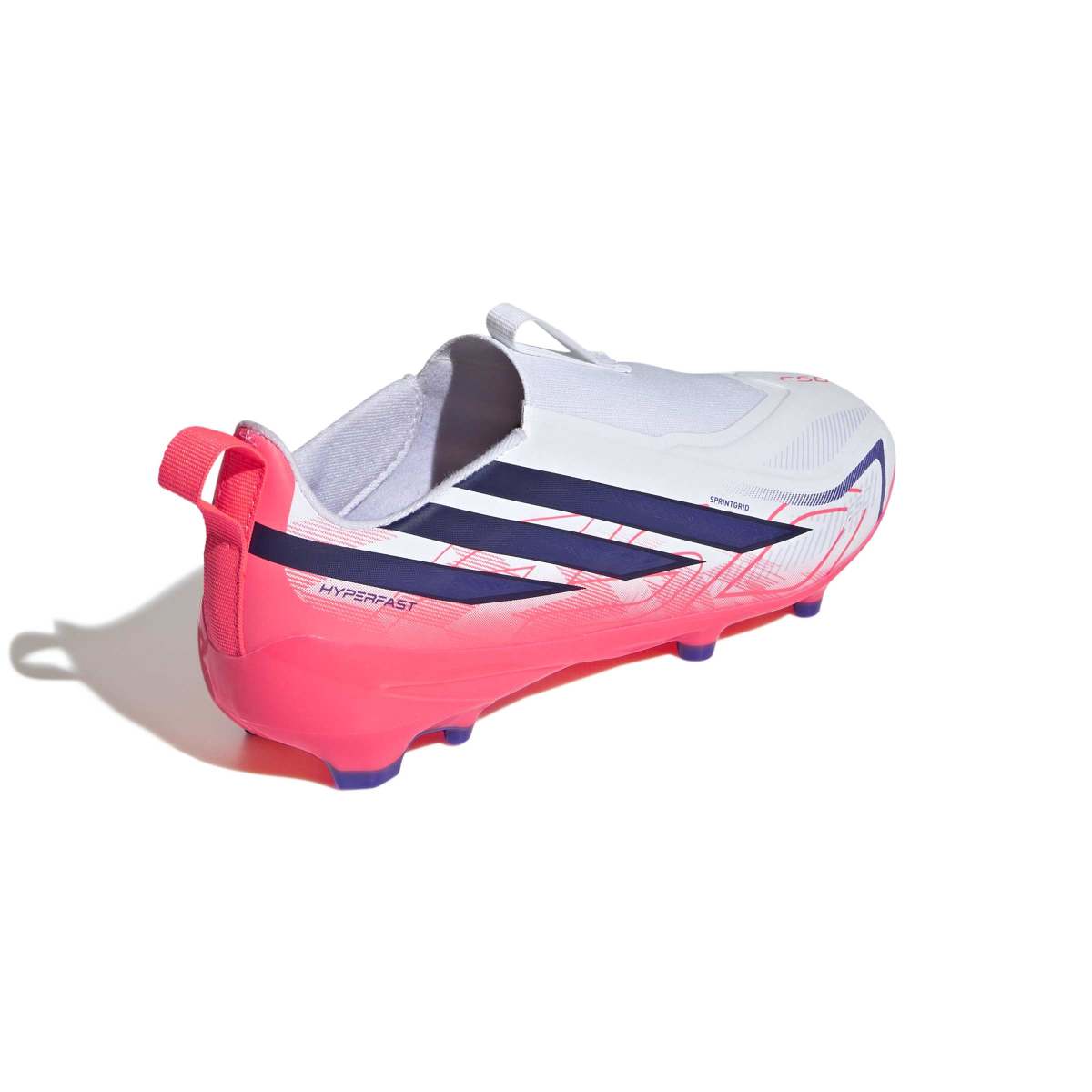 Scarpe da calcio F50 Hyperfast League Laceless Firm Ground Junior