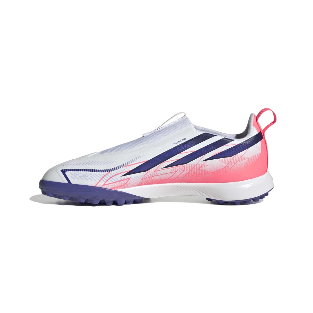 Scarpe da calcio F50 Hyperfast League Laceless Turf Junior