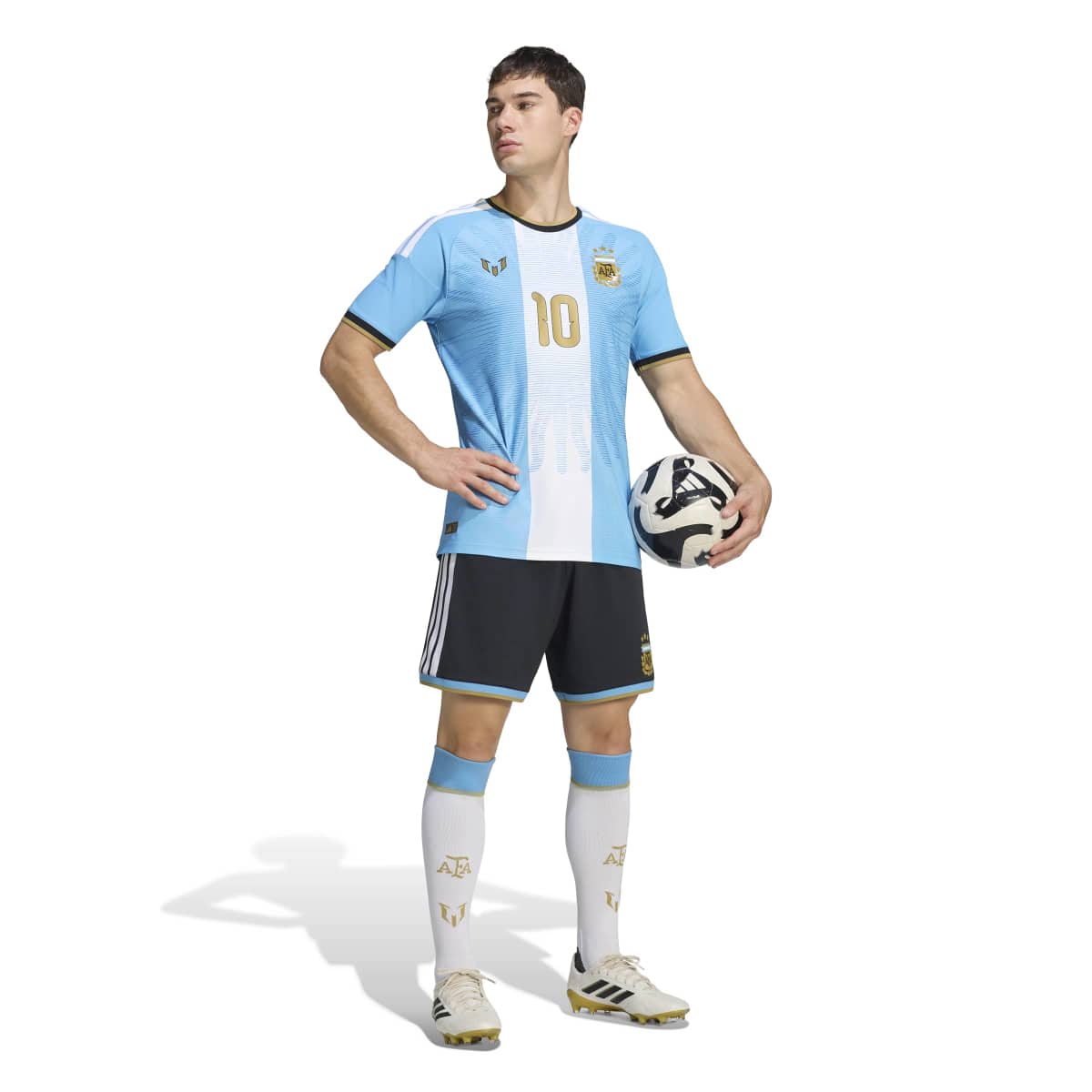 Argentina 1a Maglia 2026 Adulto Messi 10 Authentic