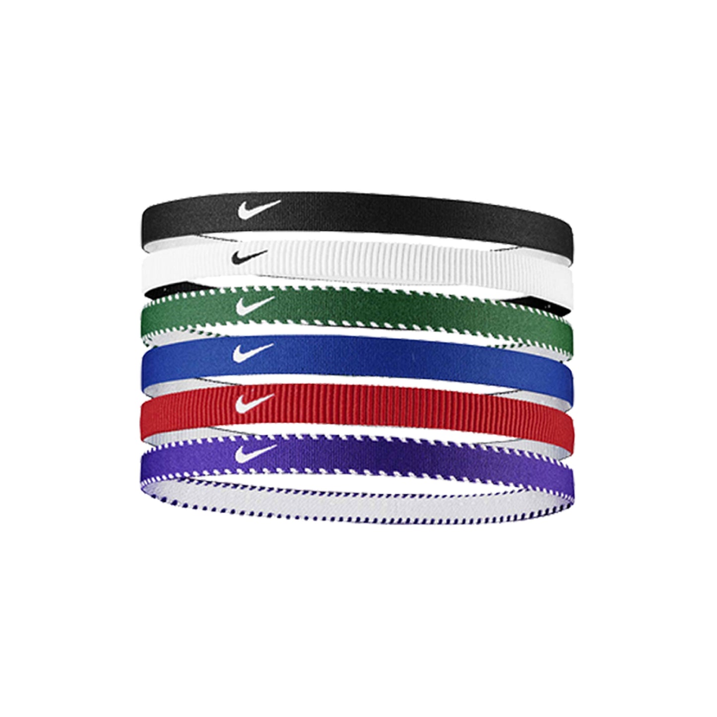 NIKE Fascia per capelli FLEX CLASSIC HEADBANDS 6PZ