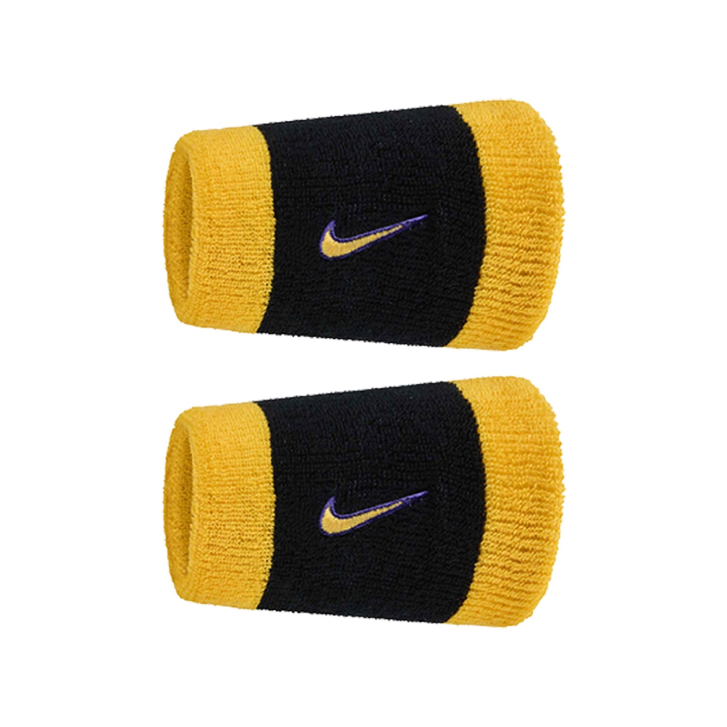 NIKE Polsino SWOOSH CLASSIC DOUBLEWIDE WRISTBANDS 2PK