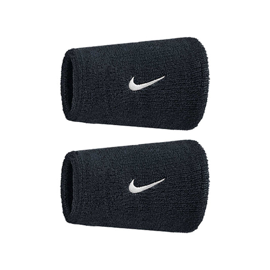 NIKE Polsino SWOOSH CLASSIC DOUBLEWIDE WRISTBANDS 2PK
