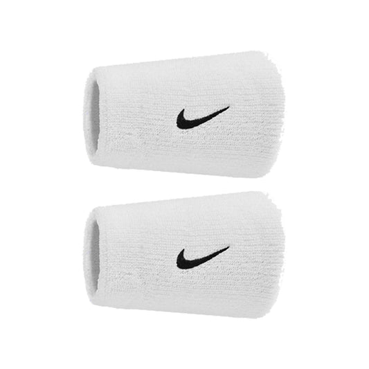 NIKE Polsino SWOOSH CLASSIC DOUBLEWIDE WRISTBANDS 2PK