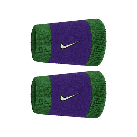 NIKE Polsino SWOOSH CLASSIC DOUBLEWIDE WRISTBANDS 2PK