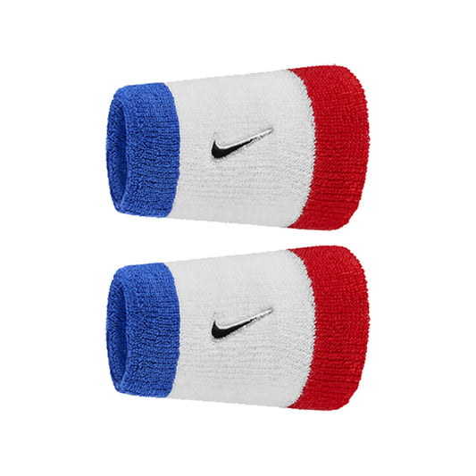 NIKE Polsino SWOOSH CLASSIC DOUBLEWIDE WRISTBANDS 2PK