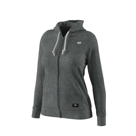 ESSENTIAL FW25/26 HOODY ZIP 01 WOMAN AD