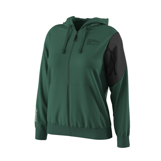 NO LOGO FW25/26 HOODY ZIP 35 WOMAN AD