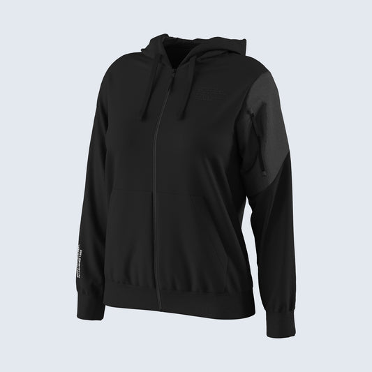 NO LOGO FW25/26 HOODY ZIP 35 WOMAN JR