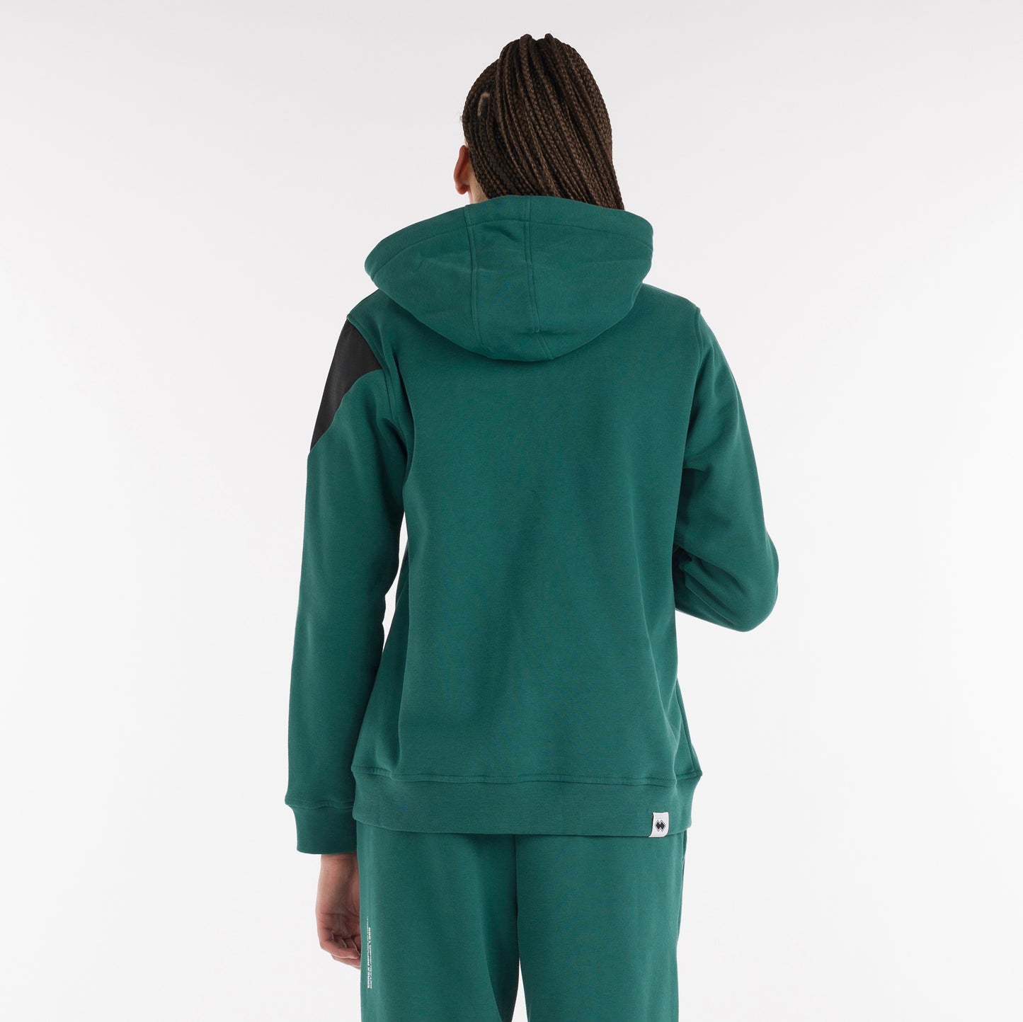 NO LOGO FW25/26 HOODY ZIP 35 WOMAN JR