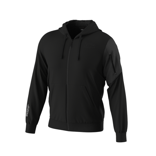 NO LOGO FW25/26 HOODY FLEECE ZIP 28 MAN	AD