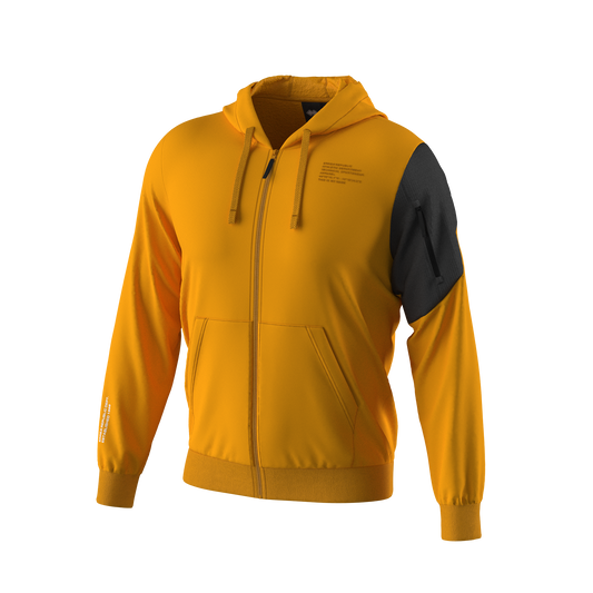 NO LOGO FW25/26 HOODY FLEECE ZIP 28 MAN	AD