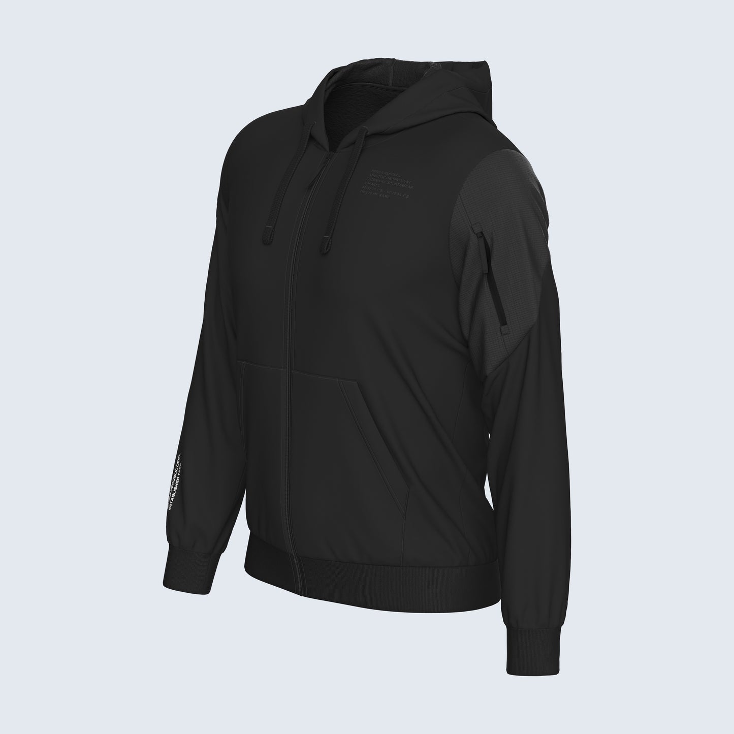 NO LOGO FW25/26 HOODY FLEECE ZIP 28 MAN JR