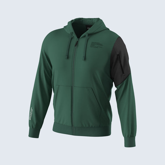 NO LOGO FW25/26 HOODY FLEECE ZIP 28 MAN JR