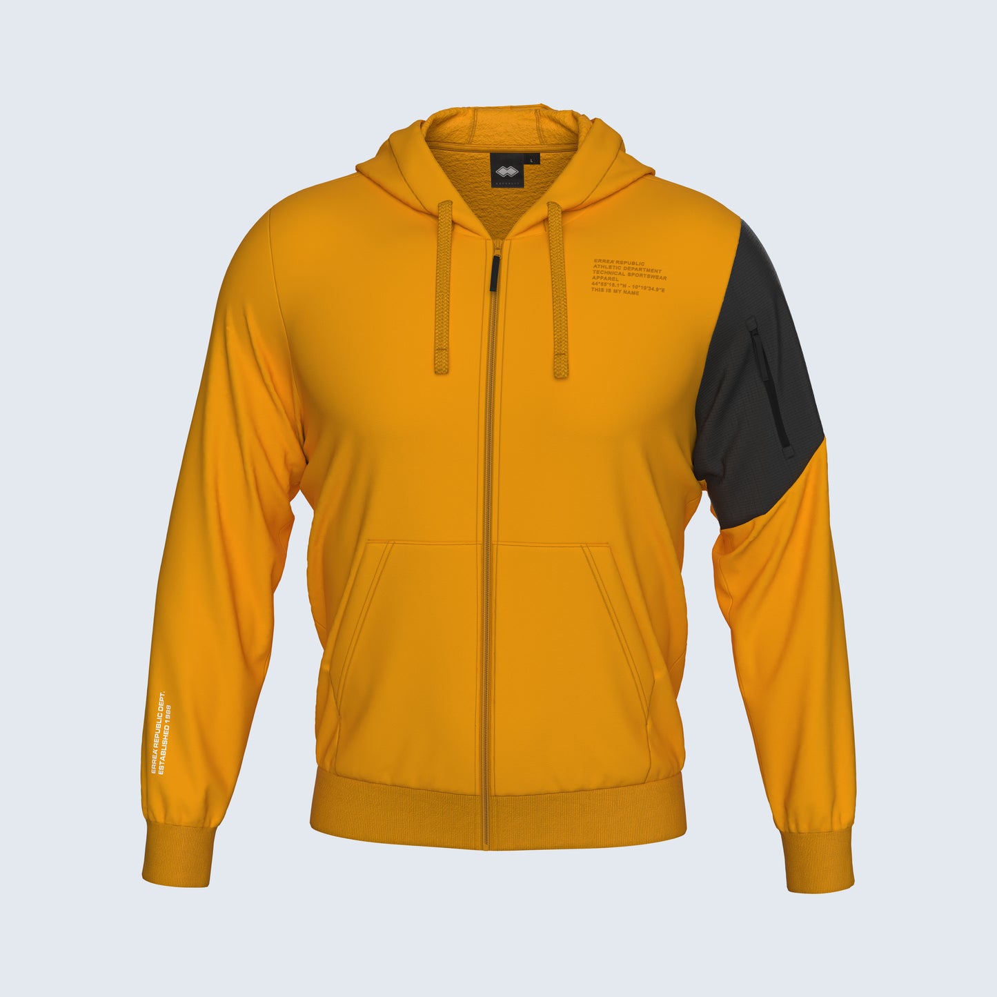 NO LOGO FW25/26 HOODY FLEECE ZIP 28 MAN JR