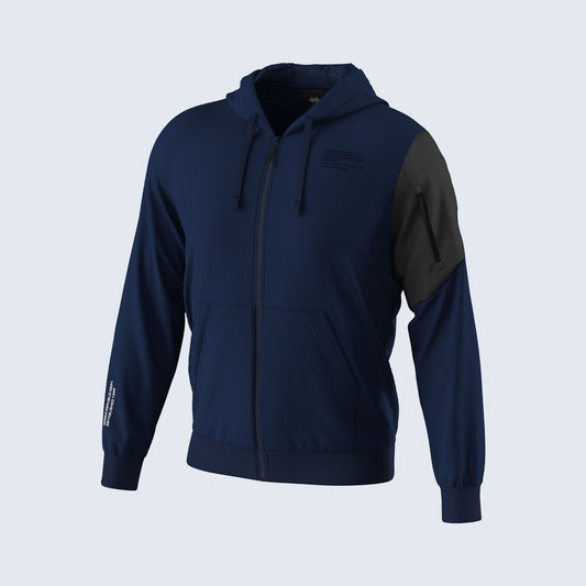 NO LOGO FW25/26 HOODY FLEECE ZIP 28 MAN JR