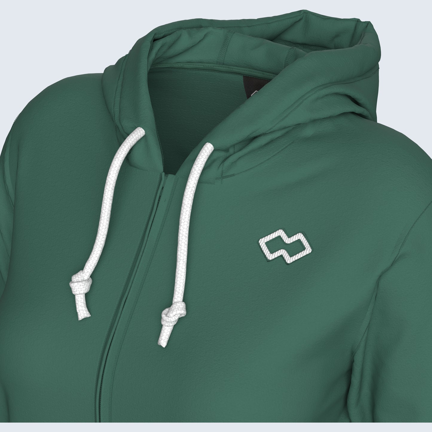 ESSENTIAL SS26 HOODY ZIP 010 WOMAN JR