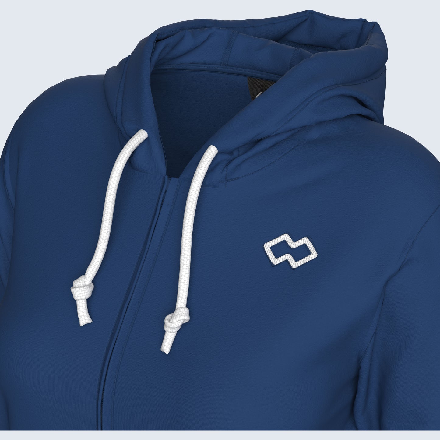 ESSENTIAL SS26 HOODY ZIP 010 WOMAN JR