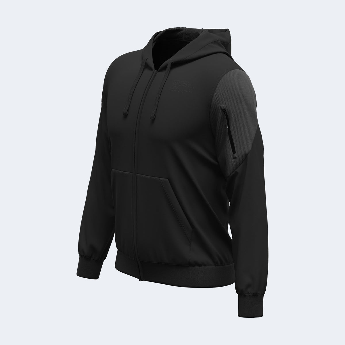 NO LOGO FW26/27 HOODY ZIP FLEECE 02 MAN JR