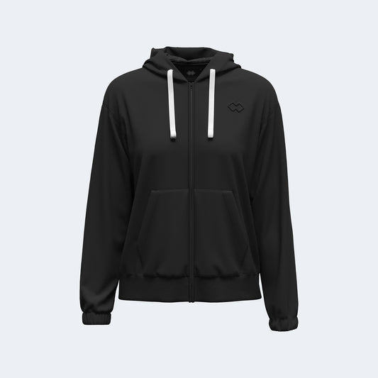 ESSENTIAL FW26/27 HOODY ZIP 051 WOMAN JR