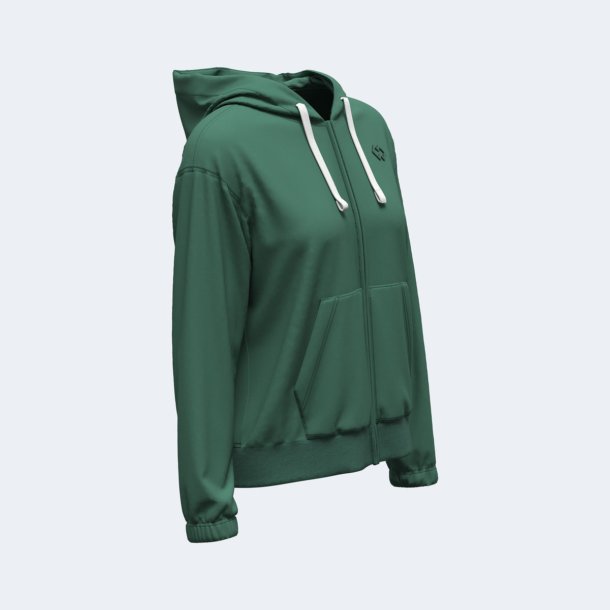 ESSENTIAL FW26/27 HOODY ZIP 051 WOMAN JR
